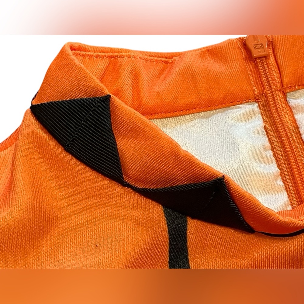 EUC Retro Geometric Print Sleeveless  A Line Mondrian Style Op Art Dress Small - Picture 8 of 16